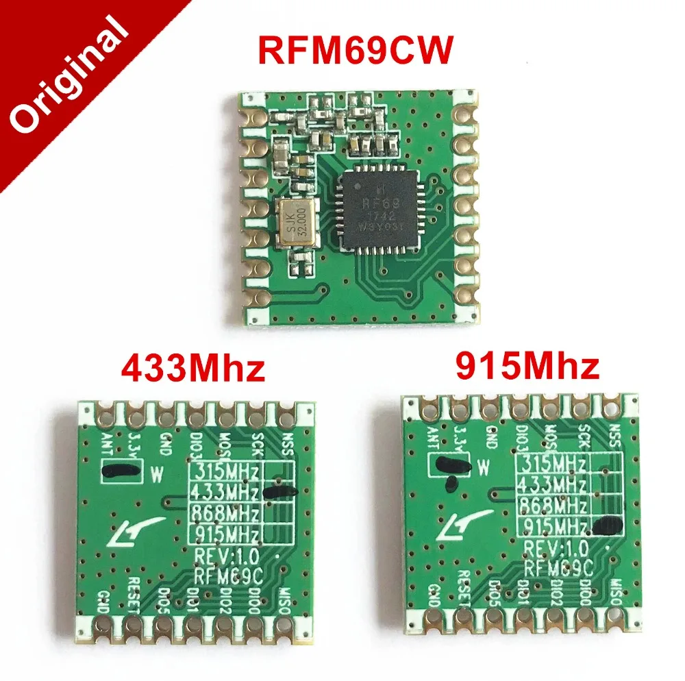 Новый RFM69 RFM69C RFM69CW 13DBM 433/868/915 МГц радиочастотный модуль приемопередатчика HopeRF