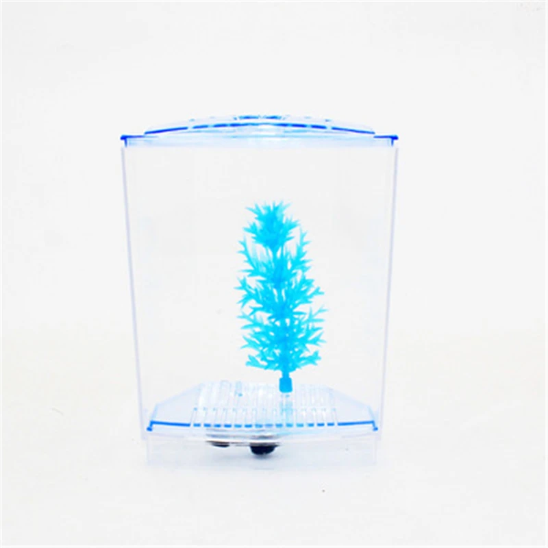 Мини аквариум для аквариума Betta Box Прозрачный Arcylic Fish seeding маленький ящик