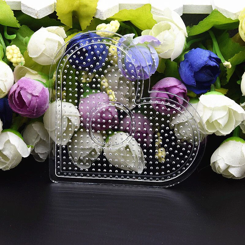 Hama Beads Pegboard Template Board Educational DIY Making Material 4pcs/set beads toys