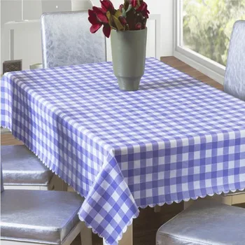 

Lattice Table Cloth INS Style PVC Tablecloth Washable Waterproof Oil-proof Rectangular Table Cover Home Decor Coffee Table Mat
