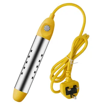 通販 2500ワット1.5メートルラインステンレス鋼の浸漬ヒーター加熱ロッド自動電源オフ水ボイラーツール