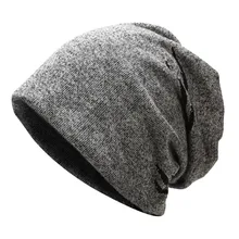 Мужские Женские зимние Пуховые головные уборы отверстие цвет ворс шапка Повседневная зимне наушники шапка