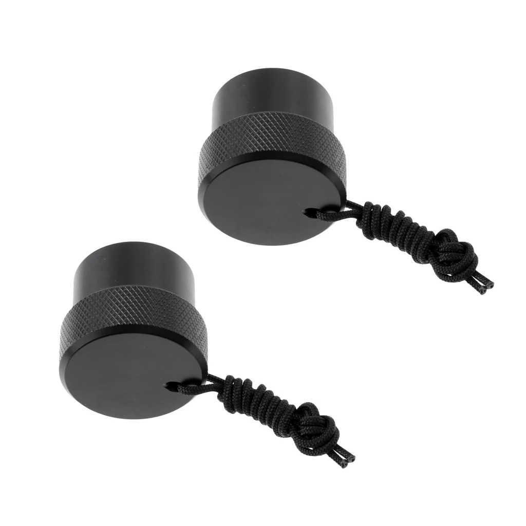 2Pcs Scuba Diving DIN Regulator Tank Valve Threaded Dust Plug Protector Cap