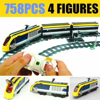 

New Motor Power Up Functions RC Train Station Fit Technic Train Track City Figures Building Blocks Bricks Toy Gift Kid Birthday