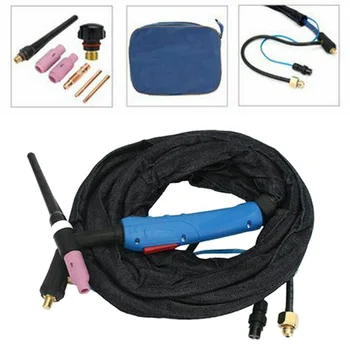 

Pink Porcelain Mouths WP-17V Argon Arc Welding Torch Kit Parts Flexible
