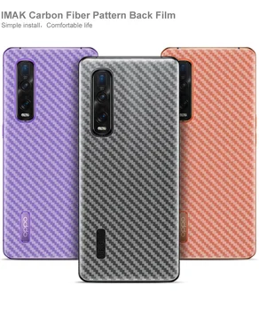 

5pcs/lot Carbon Fiber Pattern Back Film for OPPO Find X2 /Find X2 Pro Rear Fibre Sticker Protective screen protector