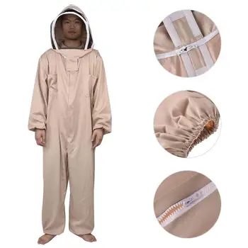 

2020 Beekeeping Suit With Veil Thick Beekeeping Protective Suit For Beekeeper Beginners