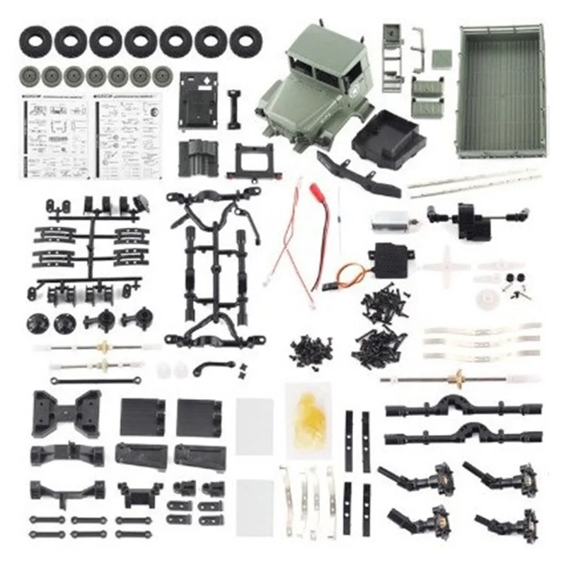 

FBIL-B-16 B16 Off-Road RC Truck Upgrade KIT DIY 1:16 RC Car Buggy RC Monster Truck 6WD 6 Wheel Assemble Crawler