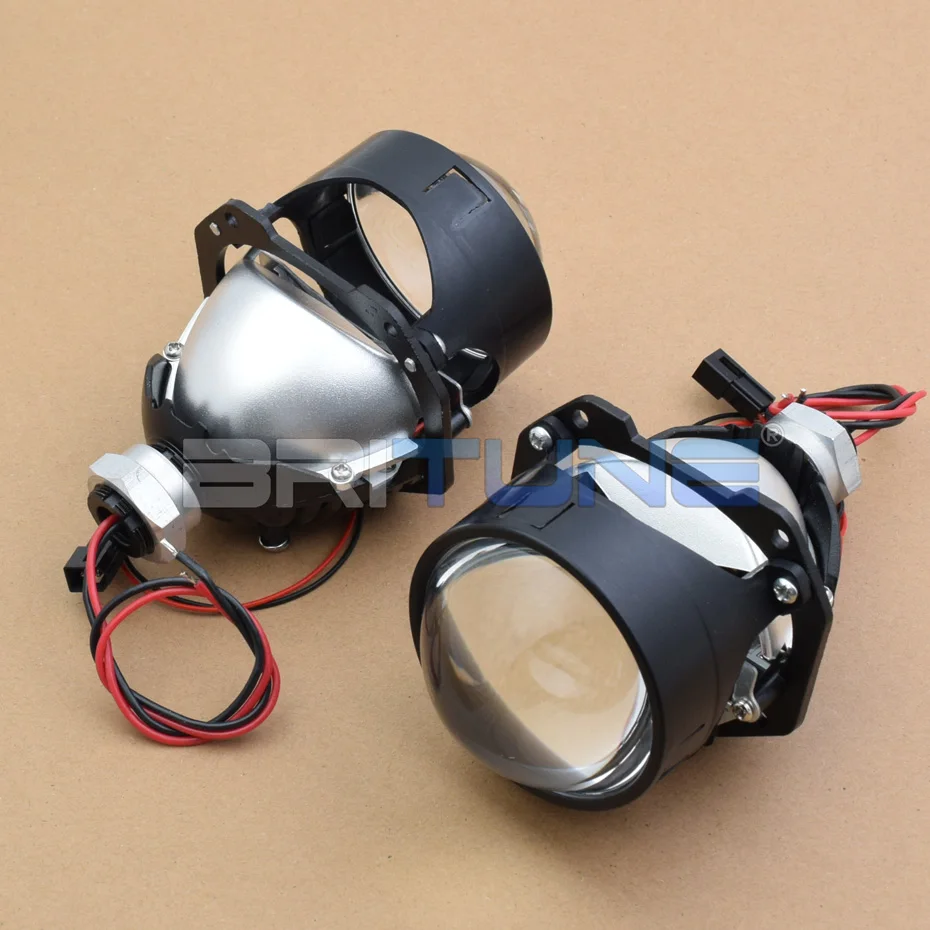 40W 2.5 inch Biled Projector Lens H1 H4 H7 9005 9006 Socket