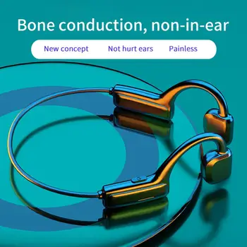 

Waterproof Bluetooth Wireless Non-in-Ear Bone Conduction Headset with Microphone Bone Conduction Technology Speaker Earphones
