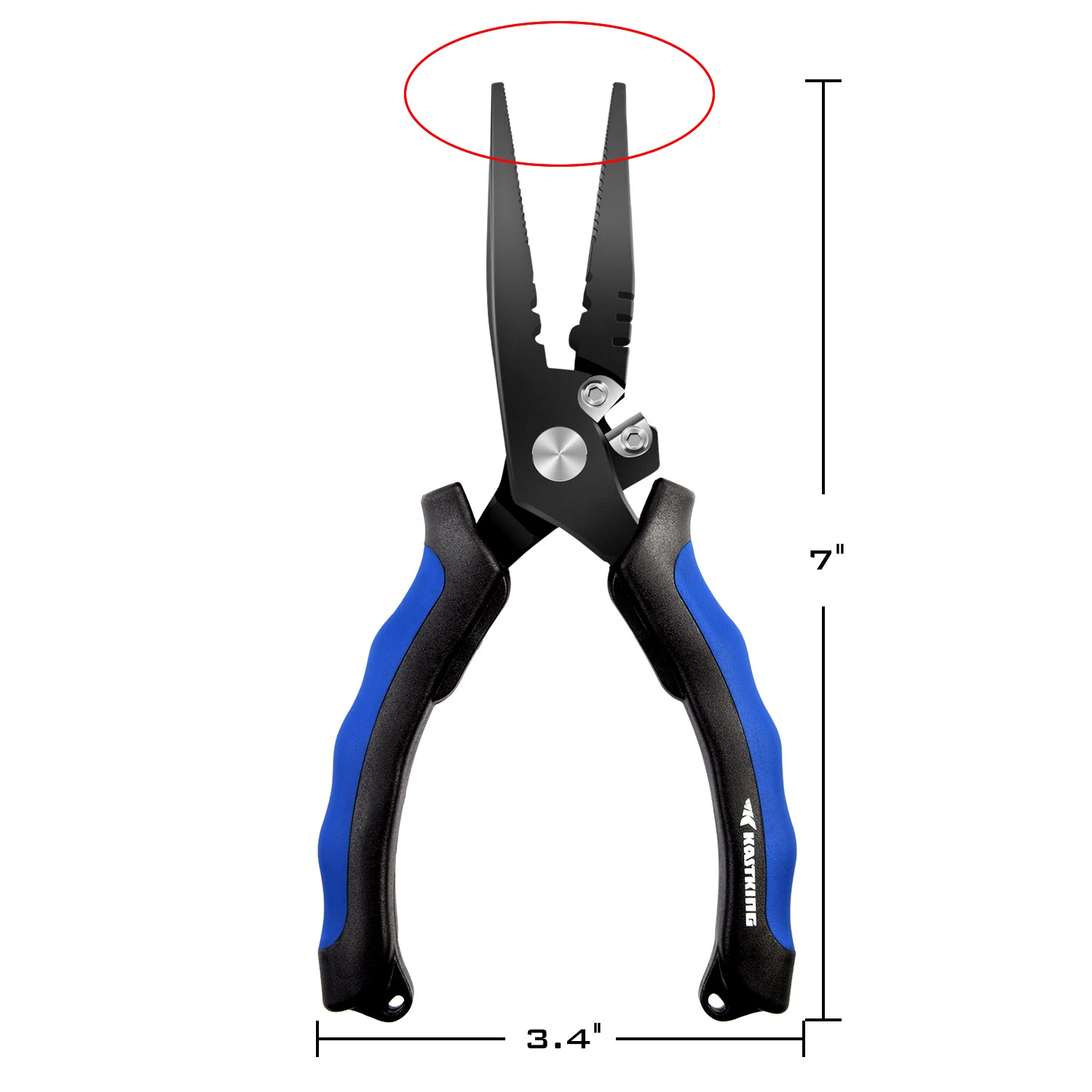 Intimidator Fishing Pliers Combo with Floating Lip Campers Haven