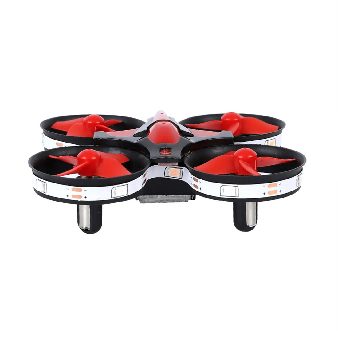 Мини UFO Drone Gesture самолет индукции Смарт часы дистанционного зондирования 3D ролл светильник RC вертолет Супер сопротивление детские игрушки подарок - Цвет: Red