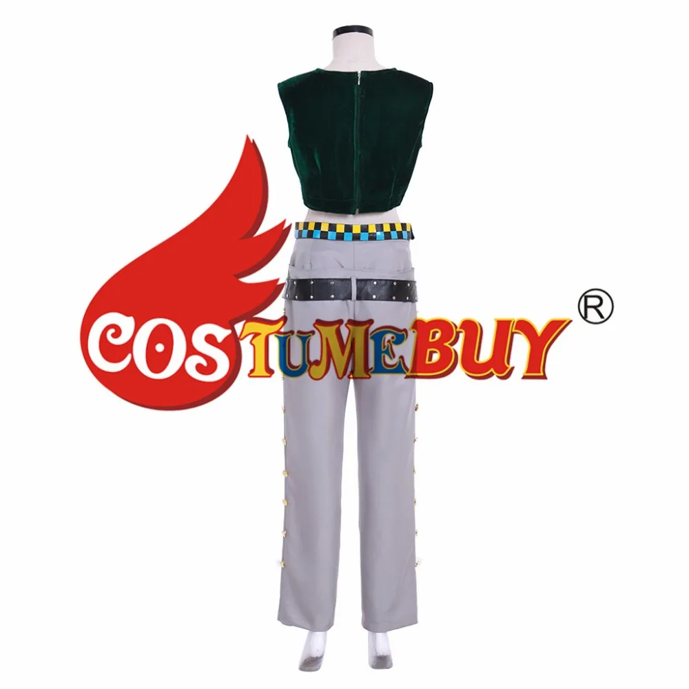CostumeBuy Джоджо Необычные Приключения Рохан кишибе косплей костюм полный набор для мужчин Хэллоуин Вечерние наряды индивидуальный заказ