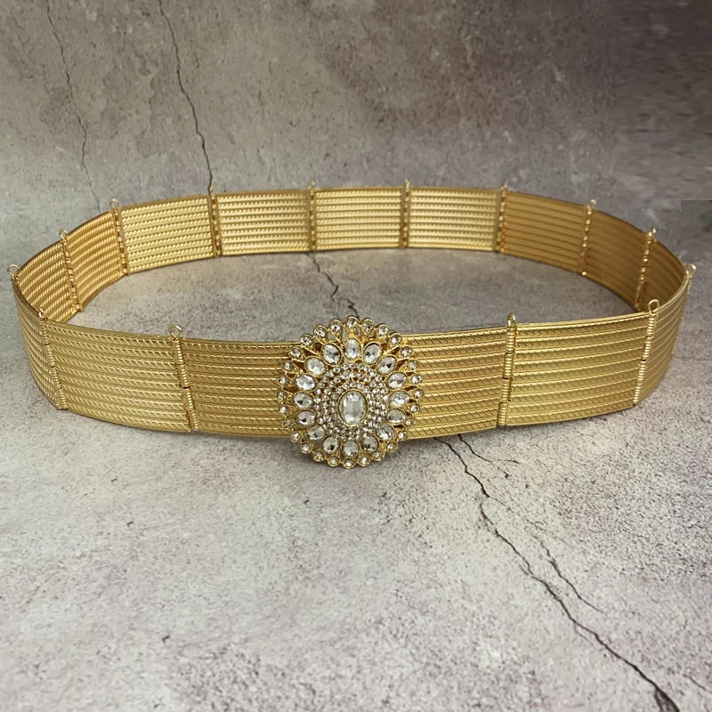 Gold Plated Wedding Belts Bride Accessories Gold Belt Women