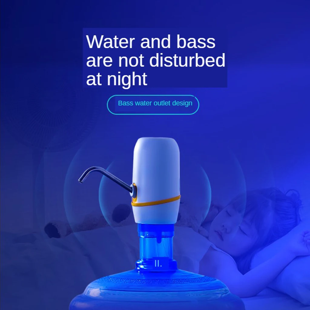Electric Drinking Pump Smart Wireless Gallon Water Bottle Jug Dispensers 4W Automatic Drinking Water Pump