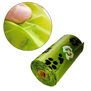

Pet Poop Bag Eco-Friendly Biodegradable Puppy Dog Travel Waste Scooper Dispenser K4UA