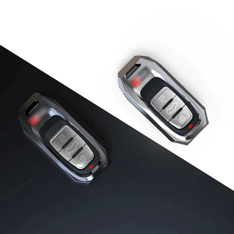 1 Pcs Zinc Alloy Car Key Case Cover for Audi A1 A3 8P 8V 8L A4 A4L B6 B7 B8 A5 8T A6 C5 C6 C7 A7 4G A8 4E D3 D4 8N 8J Q5 Q7 TT
