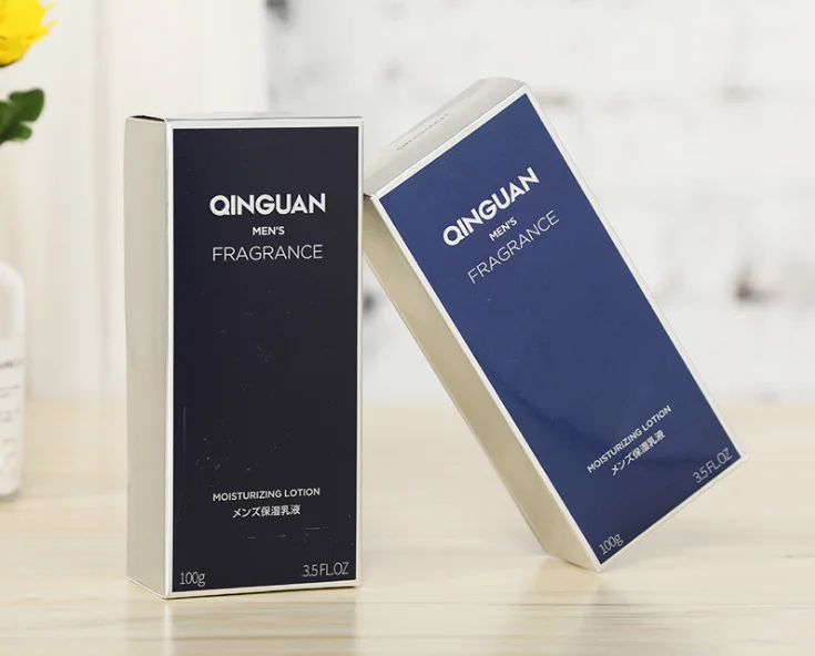 Perfume Packaging Box UV Resistant Paper Embossed