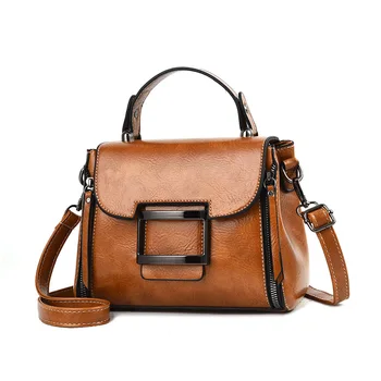 

Luxury Handbags Women Bags Designer 2019 PU Leather Vintage Crossbody Bag Boston Bag Shoulder Messenger Bag Female Bolsa Feminia