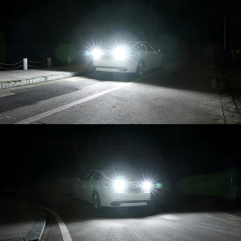 Автомобильные светодиодные лампы RXZ 2 шт. W21W P21W PY21W T15 T16 W16W T20 LED 7440 7443 BA15S BAU15S