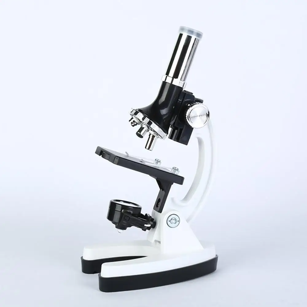 

2019 NEW Student Children's Microscope 1200x Laboratory Equipment Toolbox Set Metal Microscope Kit Accessory Set