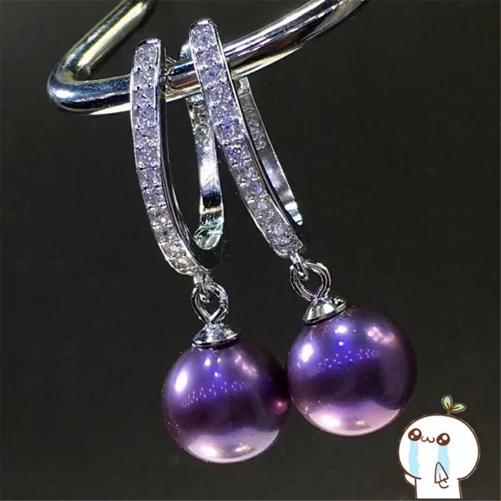 

Earrings Accessories For Women DIY Jewelry Making DIY Handmade Pearl Ear Hook Party Silver Unique 2019E082