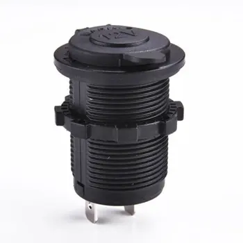 

Universal 12V Automobile Motorcycle Pedestal Car Boat Motorbike Cigarette Lighter Socket Plug Outlet Waterproof