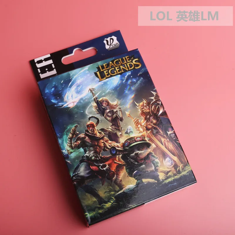 100 шт./лот аниме набор для покера в мультяшном стиле карты игрушки одна штука аниме «Наруто» «Fairy Tail», «Драконий жемчуг Косплей SAO карточки для настольных игр в твердом переплете покер