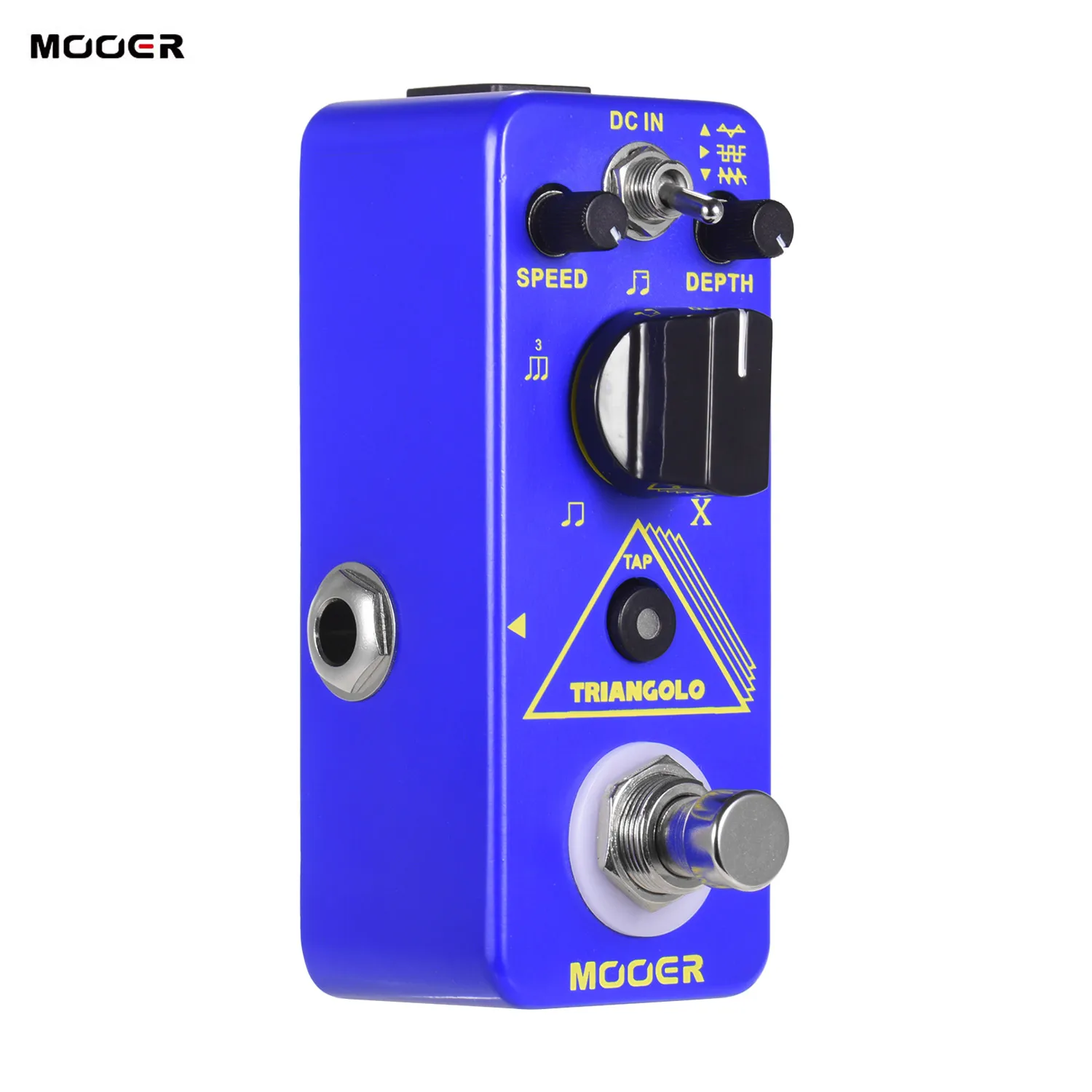 Mooer Triangolo Гитарные эффекты педаль эффектов для электрогитары цифровой тремоло педаль истинный обход микро серии компактная педаль Горячая