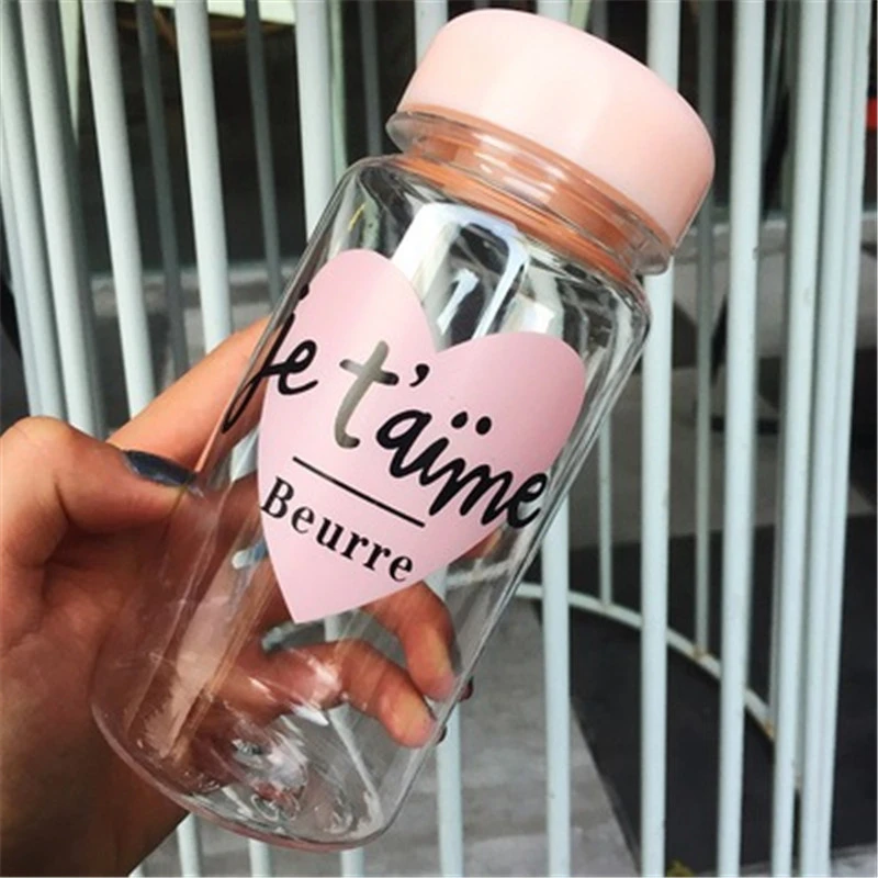 Изысканная бутылка для воды 500 мл/350 мл летняя спортивная велосипедная походная Удобная космическая здоровый образ жизни лимонный для сока Молока бутылка для воды