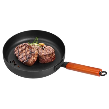 

Hot 3pcs/set Iron Pan Set of 3 Casting Iron Pan Nonstick Iron Pot Soup Pot Milk Pot Frying Pan Kitchen&Dining Tools Cookware
