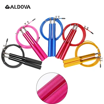 

Skipping Rope for Sports 3M METAL BEARING Handle Adjustable Jump Ropes For Corda Rope Boxing Fitness Skip Workout Training