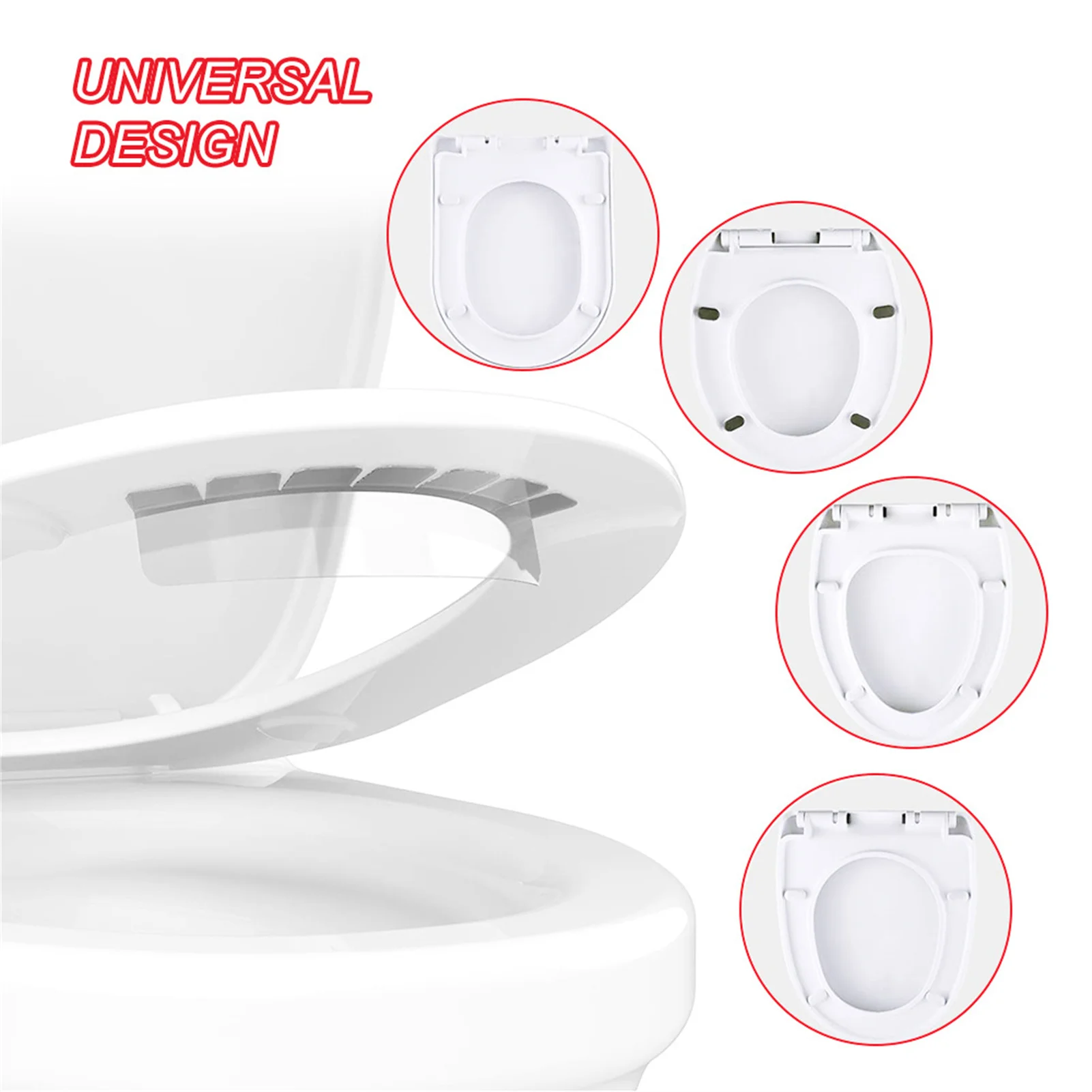 Toilet Seat Pee Splash Guard Multipurpose Potty Training Urine Protective Guard for Childern Easy Operation Bathroom Products