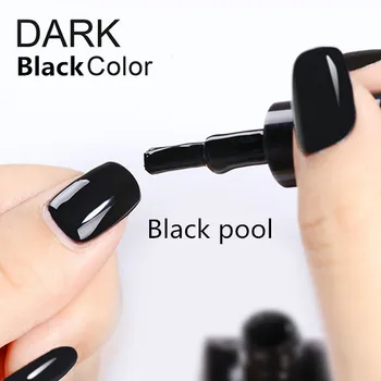 

40518 Black Pool gel polish primer UV gloss sealer soak enhanced 7.3ml long lasting manicure art nail gel Lak varnish primer