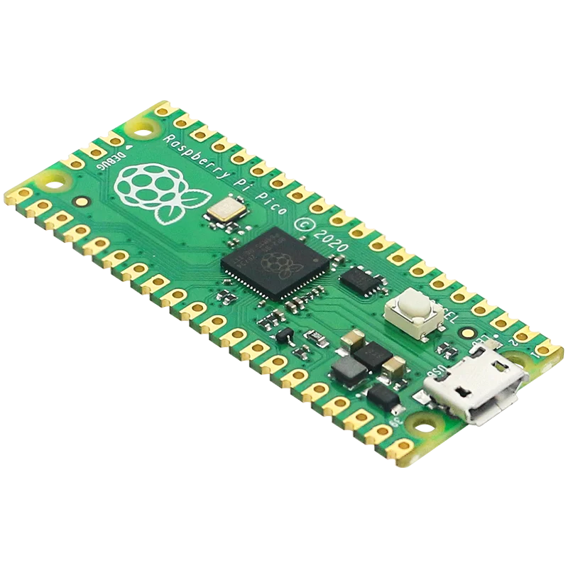 Original Raspberry Pi Pico RP2040 Microcontroller Chip Dual-Core Cortex M0+ Low-Power Optional Case Soldered GPIO for Pico raspberry pi