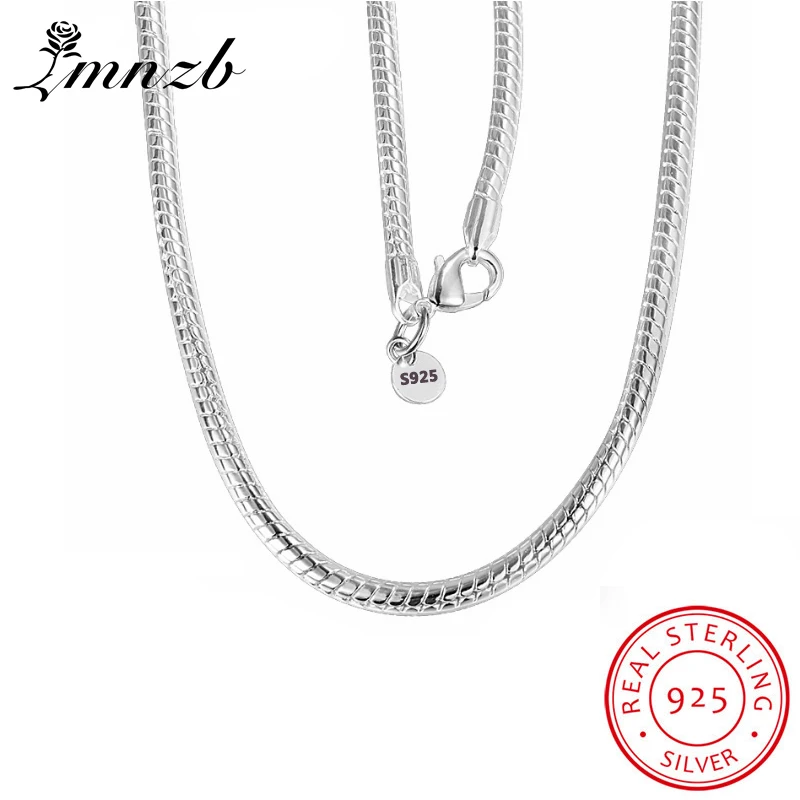 925 Sterling Silver 4mm Snake Chain 