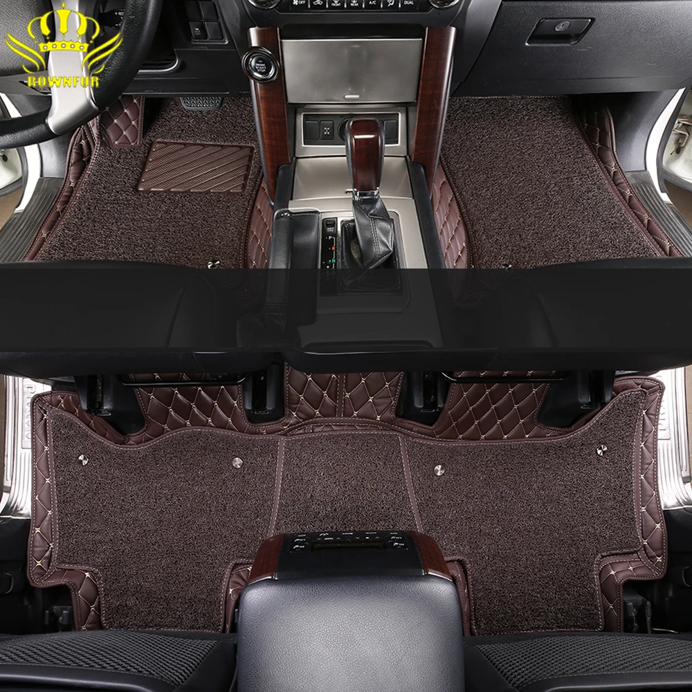 Car floor mat for Lada Toyota Land Cruiser 100 200 Prado120 150 peuge Camry Corolla Highlander Kia BMW Hyundai Volkswagen Nissan