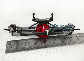 

1/10 AXIAL SCX10 RC Cars Rock Crawler Complete Alloy Front Axle Assembly Part