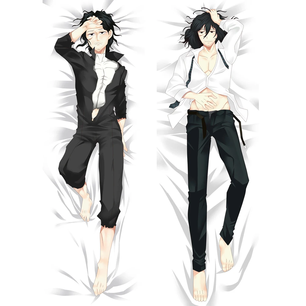 

Anime Boku no Hero Academia Aizawa Shouta Dakimakura Hugging Body Pillowcase Home Bedding Double Side Printed Pillow Cover