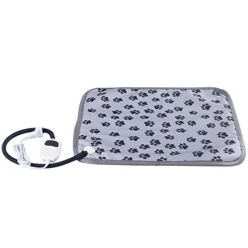 

Pet Heating Pad, for Dog and Cat Heating Pad, with Timing and Temperature Adjustable Pet Bed Heater, 17X17 Inch US Plug