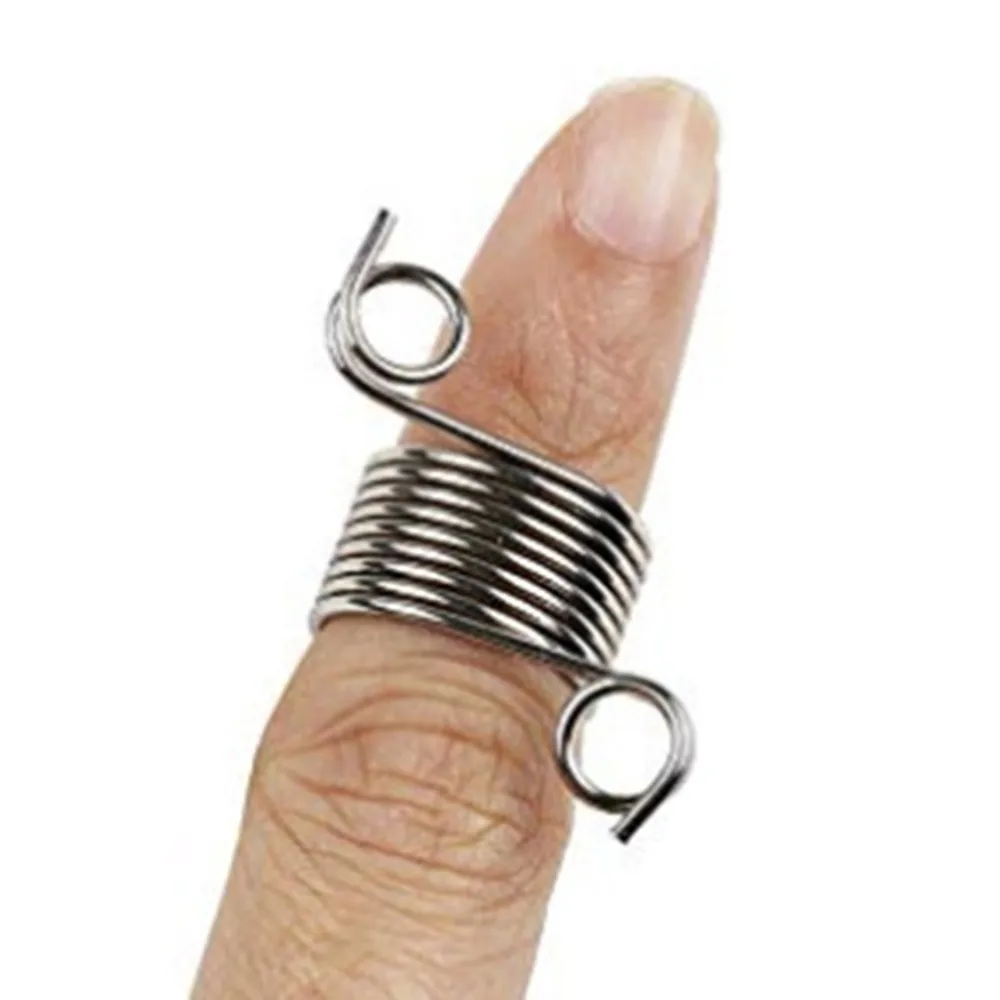 19 мм Threader разветвитель металлический вязальный Thimble DIY свитер вязальный инструмент пальцевые пряжки крючки пальцевая катушка швейные инструменты аксессуар