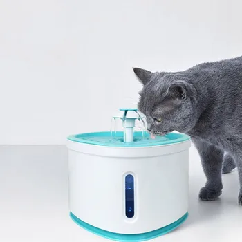 

LED Dog Drinking Fountain Automatic Pet Drinking Water Dispenser Electric USB Powered Cat Feeder Drink Filter