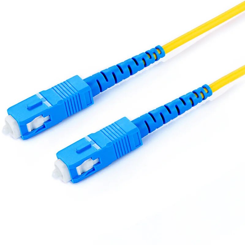 SC UPC Patchcord 20m optical SC Patch cord 2 0mm PVC G657A Fiber Jumper Simplex SM 2