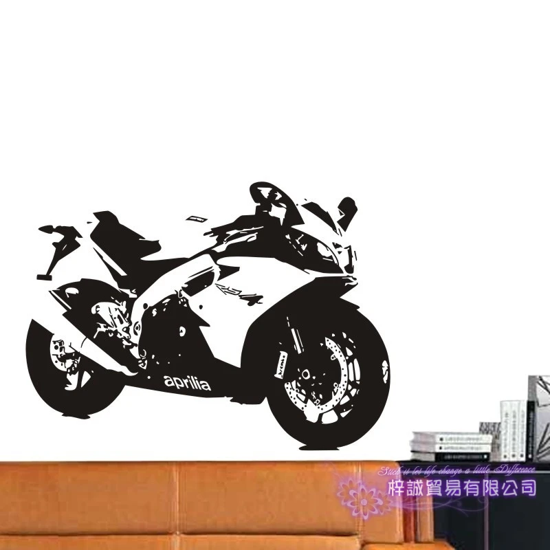 

Race Motorcycle Racing Sticker Vehicle Decal Posters Vinyl Wall Pegatina Decor Mural Sticker Autobike Racing Decals