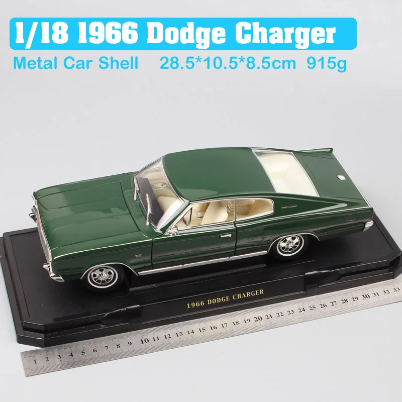 1:18 весы старый 1966 Dodge зарядное устройство fastback мышцы автомобили Chrysler спортивные гоночные литые автомобили модель детской игрушки сувенир ребенок