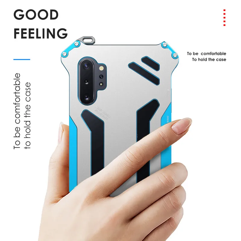 Luxury Aluminum Case For Samsung Galaxy Note 10 S10 S9 S8 Plus S10E 5G 8 9 S7 Edge Phone Metal Armor Bumper Cover |