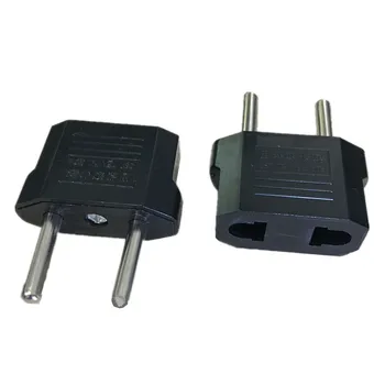 

Universal Euroe AC Power Electrical Plug US To EU Plug Adapter Euroe Travel Charger Converter Plug 500 pcs/lot