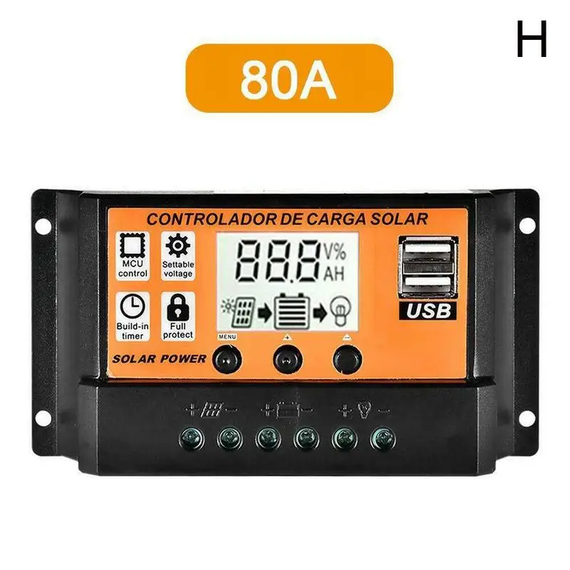 Caixa de Junção de Painéis Ip67 para Casa Controlador Solar Solares Gestão 10a 90a 100a 70a 80a 30a 60a Carga 20a 50a M8g8 40a 19 High Quality Luzes e Iluminação