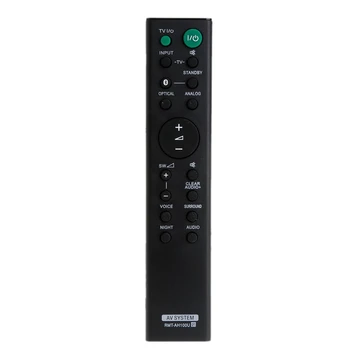 

Rmt-Ah100U Remote Control Replace for Sony Audio System Soundbar Bluetooth Av Ht-Ct180 Sa-Ct180 Television Replacement