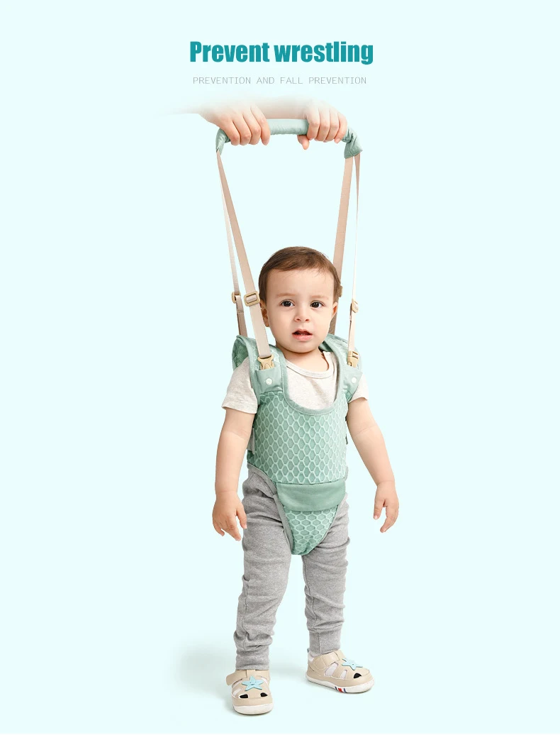 Happywalk/ стиль, ручные ходунки для малышей, мягкие эластичные ходунки для детей 7-24 месяцев, Детские учатся вставать и ходить